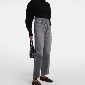 Agolde Criss Cross Jeans- Gray